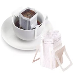 100 Coador de Café Filtro Dose Única Individual Descartável - 1
