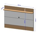 Ver imagem 3 de Suporte Tv 75 Polegadas Marechal Naturalle Off-white