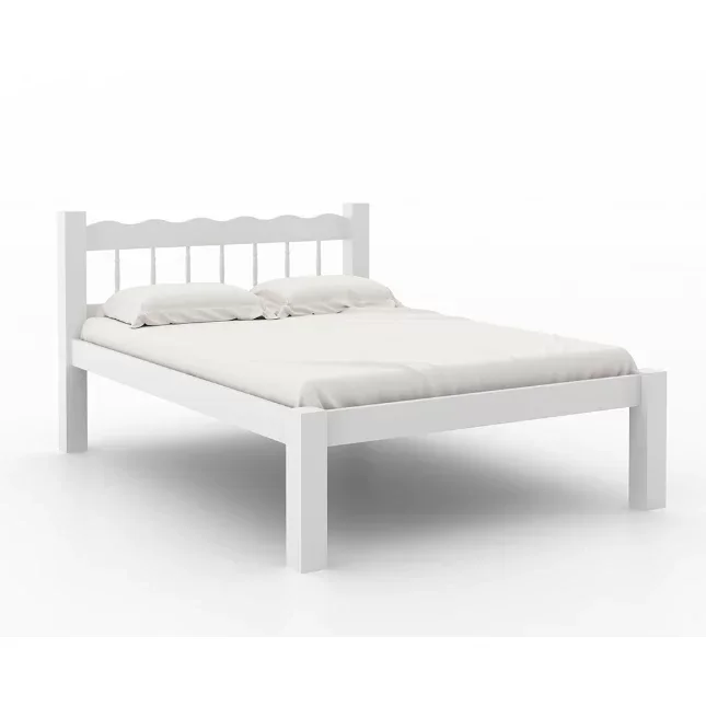 Cama Casal 030 - Branco -Belini
