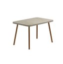 Ver imagem 1 de Mesa de Jantar 1,20 Carraro Stellar Petra/rosê