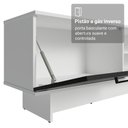 Ver imagem 7 de Rack para Tv até 80 Polegadas 218 Cm 2 Portas Branco/preto Agata Madesa
