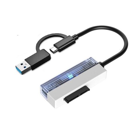 Cabo Adaptador Conversor Usb 3.0 / Type-C x Sata KP-Hd827/AC