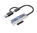 Ver imagem 1 de Cabo Adaptador Conversor Usb 3.0 / Type-C x Sata KP-Hd827/AC