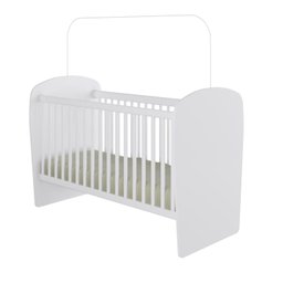 Quarto de Bebê Completo com 1 Berço 1 Cômoda 1 Guarda Roupa Arco-Íris  - 2