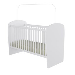 Quarto de Bebê Completo com 1 Berço 1 Cômoda 1 Guarda Roupa Arco-Íris  - 2