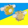 Mini Gerador Energia Fluxo de Água Hidro de 5v 10w Dangos Amarelo - 2
