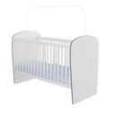 Ver imagem 4 de Quarto de Bebê Completo com 1 Berço 1 Cômoda 1 Guarda Roupa Arco-Íris