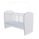 Ver imagem 4 de Quarto de Bebê Completo com 1 Berço 1 Cômoda 1 Guarda Roupa Arco-Íris