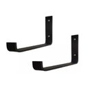 Ver imagem 2 de Par Mão Francesa Invertida 10cm – Preto