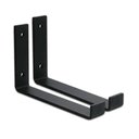 Ver imagem 1 de Par Mão Francesa Invertida 10cm – Preto