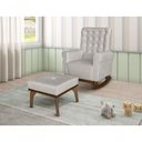 Ver imagem 4 de Poltrona de Amamentação e Balanço Páris C- Puff Off White