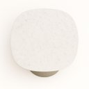 Ver imagem 2 de Mesa de Centro Orgânica 80 Cm Mármore Branco Extra