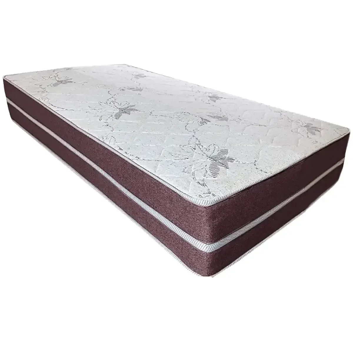 Colchão Bio Classic Solteiro 88cm com Molas Ensacadas Bio Flex Cor Marrom - 1