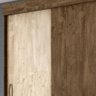 Guarda Roupa Casal 3 Portas 8633 Castanho Wood Avela - 2