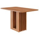 Ver imagem 1 de Mesa de Jantar 4 Lugares Tampo Mdf 130x80 Cm 20956 Cinamomo Molci