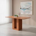 Ver imagem 5 de Mesa de Jantar 4 Lugares Tampo Mdf 130x80 Cm 20956 Cinamomo Molci