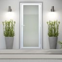 Ver imagem 1 de Porta de PVC 216x70cm com 1 Vidro Temperados ITEC Brimak