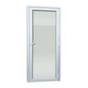 Ver imagem 6 de Porta de PVC 216x70cm com 1 Vidro Temperados Itec Brimak Abertura Esquerda Branco