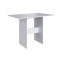 Ver imagem 3 de Conjunto Mesa Karla Paris com 4 Cadeiras Branco Cacau - Indekes