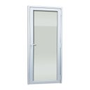Ver imagem 6 de Porta de PVC 216x80cm com 1 Vidro Temperados Itec Brimak Abertura Esquerda Branco