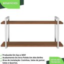 Ver imagem 4 de Nicho de Parede Organizador para Quarto 80cm Cm F.granada