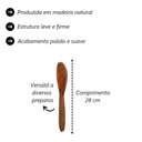 Ver mais imagens de Kit Colher de Pau Madeira Modelos Diversos 6 Peças