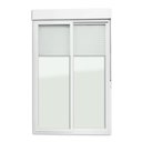 Ver imagem 6 de Porta de PVC Integrada 230x150cm com 2 Folhas e Vidro Liso Temperados ITEC Brimak