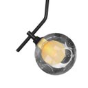 Ver imagem 2 de Pendente Aro Angular Jabuticaba Preto Harmony Fumê