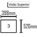 Ver imagem 3 de Guarda Roupa Modulado Individual Orion Cinamomo 1 Porta Leifer Móveis