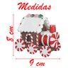 Kit 2 Enfeites Pendentes Para Árvore De Natal Trem Iluminado 9cm - 2