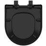 Assento Sanitário Riviera Preto Soft Close Termofixo - 6