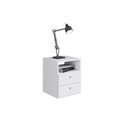 Ver imagem 3 de Quarto Casal com Cama Guarda Roupas e Mesas de Cabeceira 160 Tókio Art In Móveis