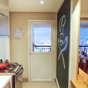 Ver imagem 1 de Porta de PVC Mista 216x70cm com Vidro Mini Boreal ITEC Brimak Abertura Direita