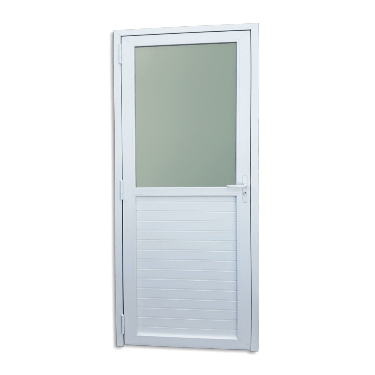 Porta de PVC Mista 216x90cm com Vidro Mini Boreal ITEC Brimak - 6