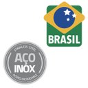 Ver imagem 5 de Faqueiro Tramontina Cosmos com Facas para Churrasco Conjunto de Talheres 42 Peças em Aço Inox