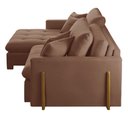 Ver imagem 4 de Sofá Cama Lisboa Retrátil e Reclinável 180cm Braço 10cm Meu Sofá Online