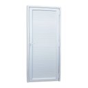 Ver imagem 6 de Porta de PVC Palheta 216x70cm Itec Brimak Abertura Esquerda Branco