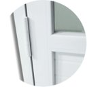 Ver imagem 2 de Porta de PVC Palheta 216x70cm ITEC Brimak Abertura Esquerda