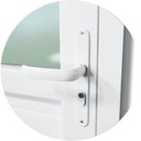 Ver imagem 3 de Porta de PVC Palheta 216x70cm ITEC Brimak Abertura Esquerda