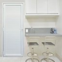 Ver imagem 1 de Porta de PVC Palheta 216x80cm Itec Brimak Abertura Direita Branco