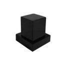 Ver imagem 4 de Kit 04 Acabamento Quadrado Abs 1/2, 3/4 Padrão Deca Preto