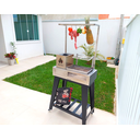 Ver imagem 3 de Churrasqueira Hotbox Parrilla - Grelha Argentina - Base Alta + Kit Tendal