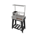 Ver imagem 1 de Churrasqueira Hotbox Parrilla - Grelha Argentina - Base Alta + Kit Tendal