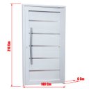 Ver imagem 6 de Porta de PVC Pivotante 216x100cm Premium Tecplus100 Brimak