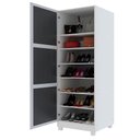 Ver imagem 3 de Sapateira 225x63cm com Pés e Espelho Mdf