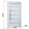 Porta de PVC Pivotante 216x120cm Premium Tecplus100 Brimak - 6