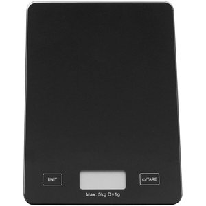 Scale Balança Digital 2x15x22cm 5kg Vidro Preto