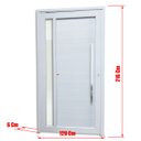 Ver imagem 6 de Porta de PVC Pivotante 216x120cm Visione Tecplus100 Brimak