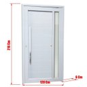 Ver imagem 6 de Porta de PVC Pivotante 216x120cm Visione TECPLUS100 Brimak Abertura Esquerda Branco
