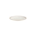 Ver imagem 4 de Conjunto de 12 Pratos Sobremesa Rústico Marrom em Porcelana Decorada 21 Cm - Tramontina 96980010